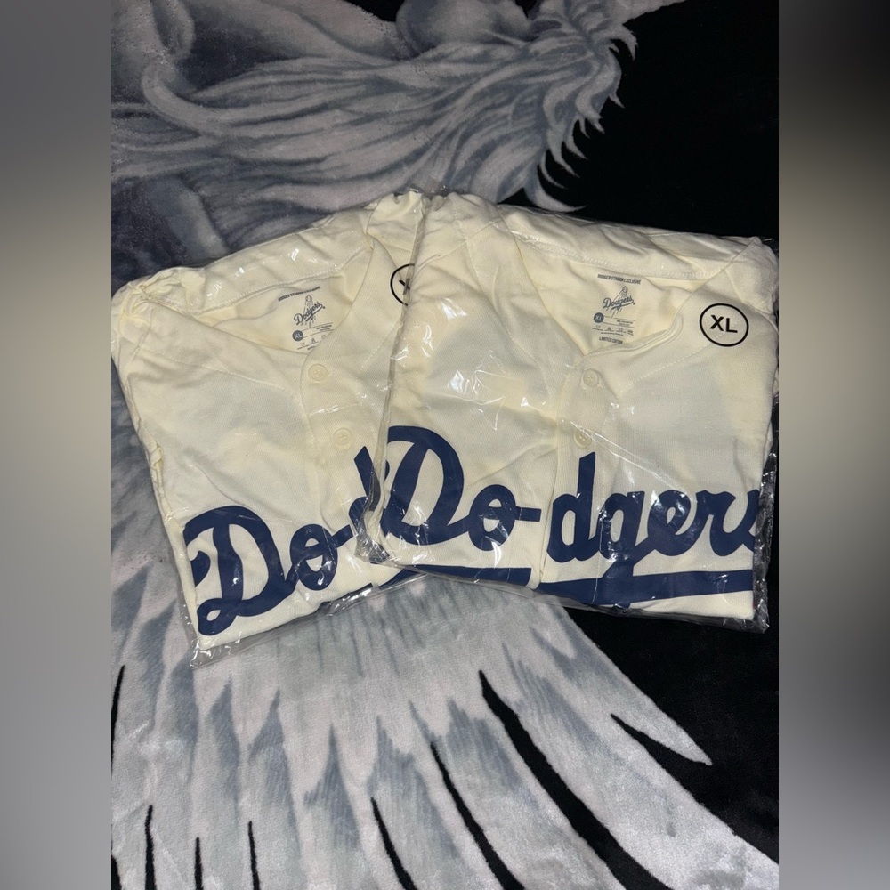 Dodgers Cream Shirt